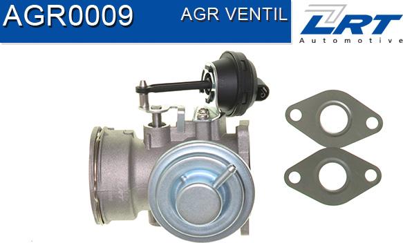 LRT AGR0009 - Valvola ricircolo gas scarico-EGR autozon.pro