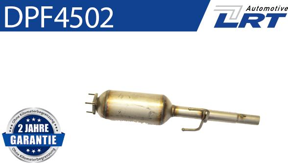 LRT DPF4502 - Filtro antiparticolato / particellare, Impianto gas scarico autozon.pro