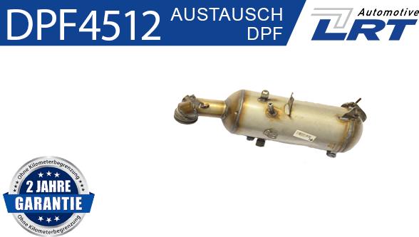 LRT DPF4512 - Filtro antiparticolato / particellare, Impianto gas scarico autozon.pro