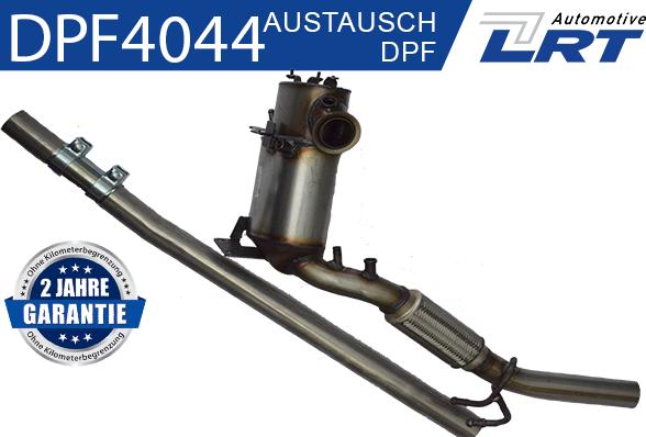 LRT DPF4044 - Filtro antiparticolato / particellare, Impianto gas scarico autozon.pro