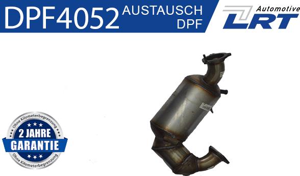 LRT DPF4052 - Filtro antiparticolato / particellare, Impianto gas scarico autozon.pro