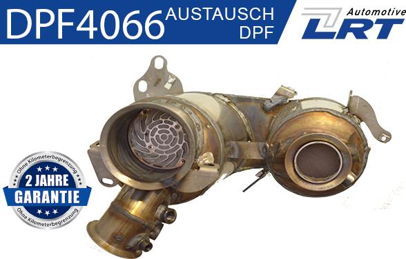 LRT DPF4066 - Filtro antiparticolato / particellare, Impianto gas scarico autozon.pro