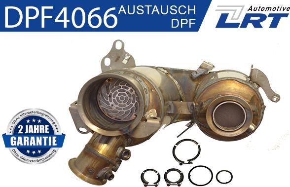 LRT DPF4066 - Filtro antiparticolato / particellare, Impianto gas scarico autozon.pro