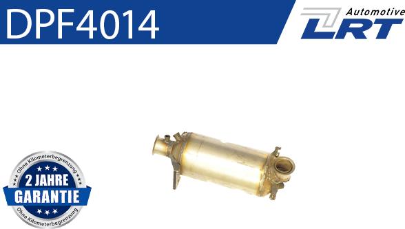 LRT DPF4014 - Filtro antiparticolato / particellare, Impianto gas scarico autozon.pro