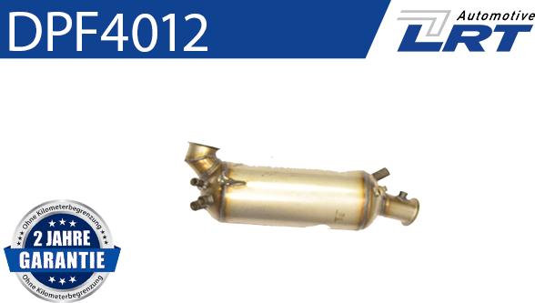 LRT DPF4012 - Filtro antiparticolato / particellare, Impianto gas scarico autozon.pro