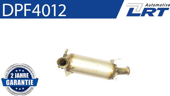 LRT DPF4012 - Filtro antiparticolato / particellare, Impianto gas scarico autozon.pro