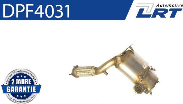 LRT DPF4031 - Filtro antiparticolato / particellare, Impianto gas scarico autozon.pro