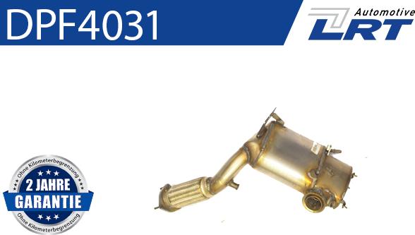 LRT DPF4031 - Filtro antiparticolato / particellare, Impianto gas scarico autozon.pro