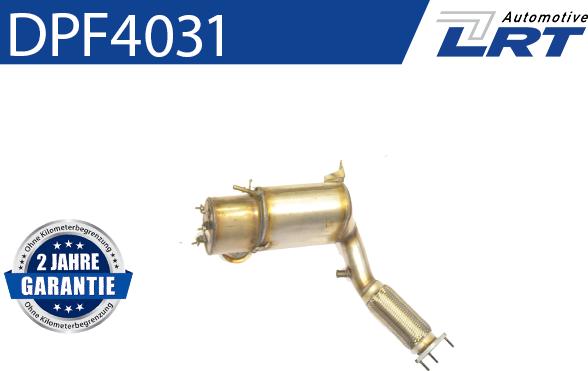 LRT DPF4031 - Filtro antiparticolato / particellare, Impianto gas scarico autozon.pro