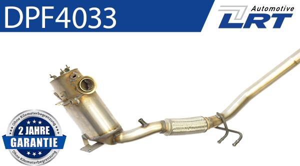 LRT DPF4033 - Filtro antiparticolato / particellare, Impianto gas scarico autozon.pro