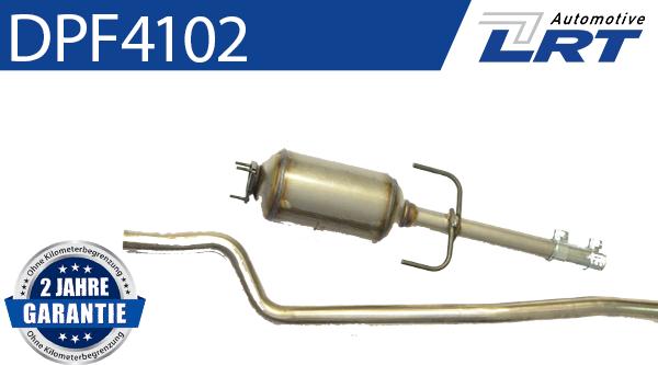 LRT DPF4102 - Filtro antiparticolato / particellare, Impianto gas scarico autozon.pro