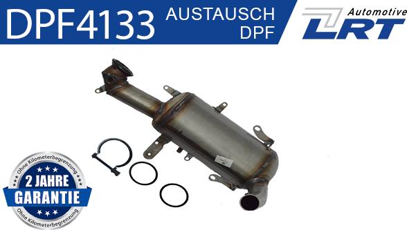 LRT DPF4133 - Filtro antiparticolato / particellare, Impianto gas scarico autozon.pro