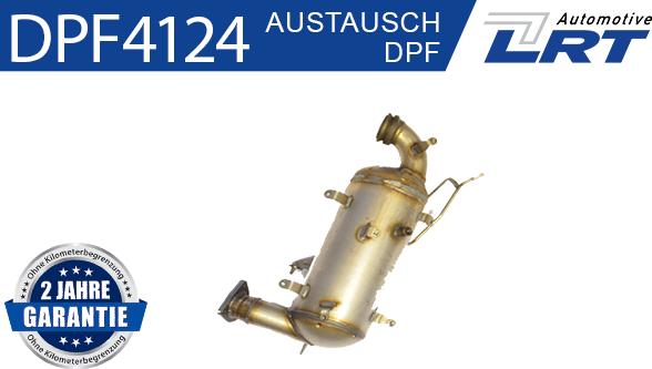 LRT DPF4124 - Filtro antiparticolato / particellare, Impianto gas scarico autozon.pro