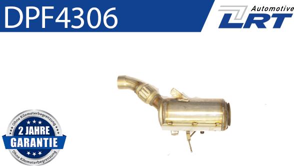 LRT DPF4306 - Filtro antiparticolato / particellare, Impianto gas scarico autozon.pro