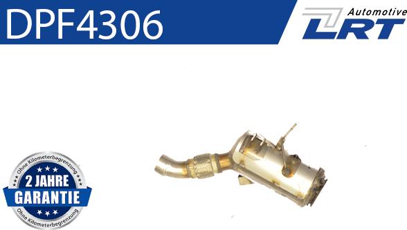 LRT DPF4306 - Filtro antiparticolato / particellare, Impianto gas scarico autozon.pro