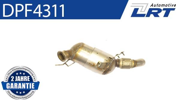 LRT DPF4311 - Filtro antiparticolato / particellare, Impianto gas scarico autozon.pro