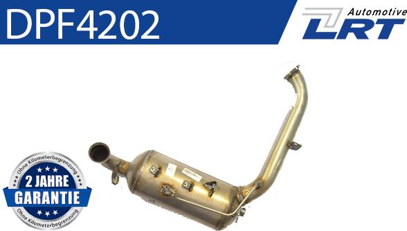 LRT DPF4202 - Filtro antiparticolato / particellare, Impianto gas scarico autozon.pro