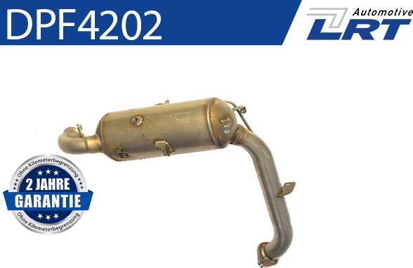 LRT DPF4202 - Filtro antiparticolato / particellare, Impianto gas scarico autozon.pro