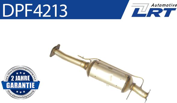 LRT DPF4213 - Filtro antiparticolato / particellare, Impianto gas scarico autozon.pro