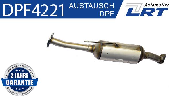 LRT DPF4221 - Filtro antiparticolato / particellare, Impianto gas scarico autozon.pro