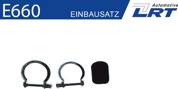 LRT E660 - Kit montaggio, Catalizzatore autozon.pro