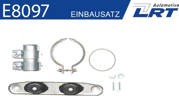 LRT E8097 - Kit montaggio, Catalizzatore autozon.pro