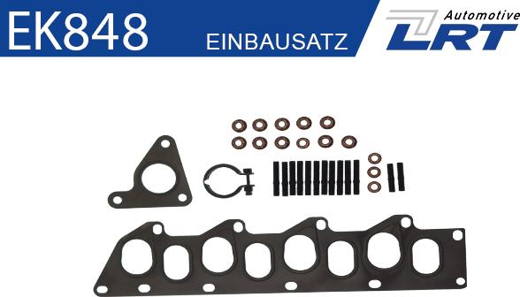 LRT EK848 - Kit montaggio, Collettore di scarico autozon.pro