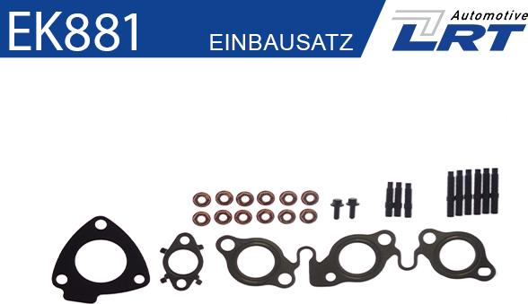 LRT EK881 - Kit montaggio, Collettore di scarico autozon.pro