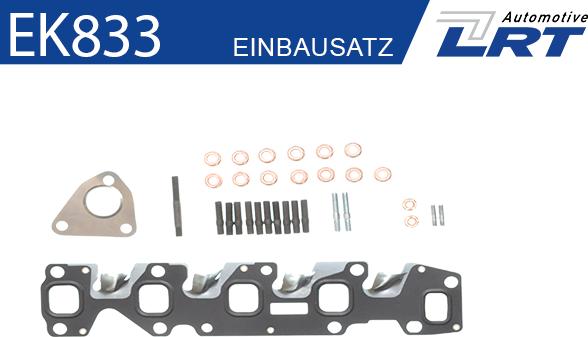 LRT EK833 - Kit montaggio, Collettore di scarico autozon.pro