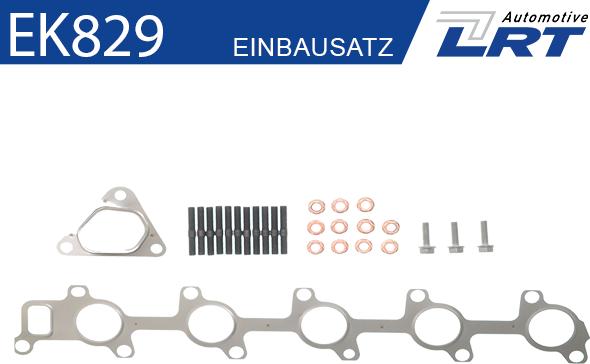 LRT EK829 - Kit montaggio, Collettore di scarico autozon.pro