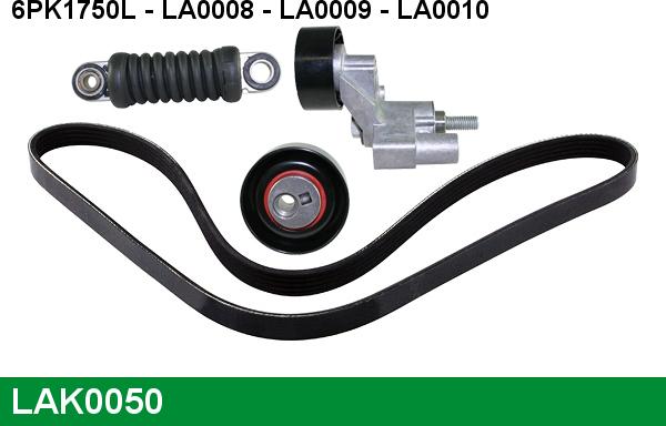 LUCAS LAK0050 - Kit Cinghie Poly-V autozon.pro