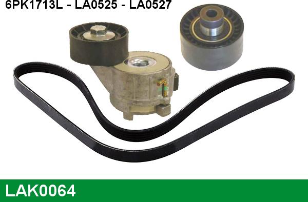 LUCAS LAK0064 - Kit Cinghie Poly-V autozon.pro