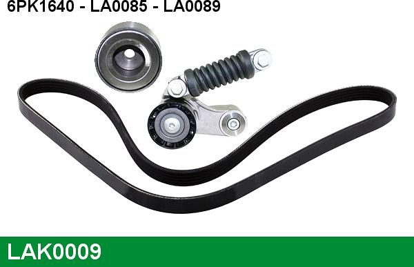 LUCAS LAK0009 - Kit Cinghie Poly-V autozon.pro