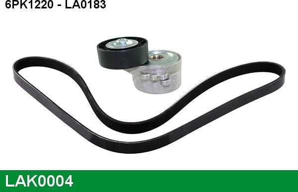 LUCAS LAK0004 - Kit Cinghie Poly-V autozon.pro