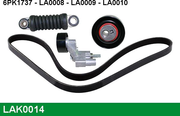 LUCAS LAK0014 - Kit Cinghie Poly-V autozon.pro