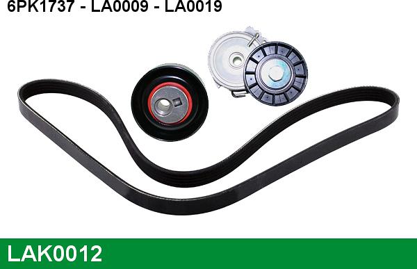 LUCAS LAK0012 - Kit Cinghie Poly-V autozon.pro