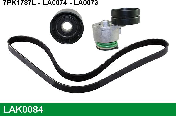 LUCAS LAK0084 - Kit Cinghie Poly-V autozon.pro