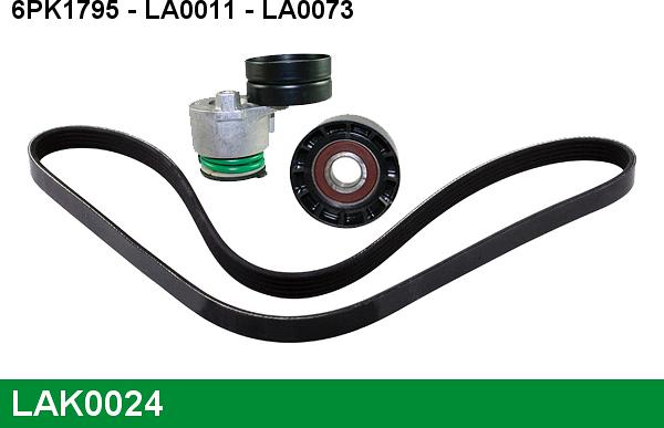 LUCAS LAK0024 - Kit Cinghie Poly-V autozon.pro