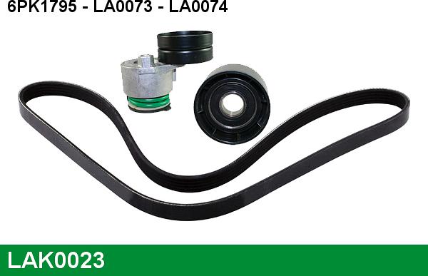 LUCAS LAK0023 - Kit Cinghie Poly-V autozon.pro