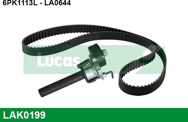 LUCAS LAK0199 - Kit Cinghie Poly-V autozon.pro