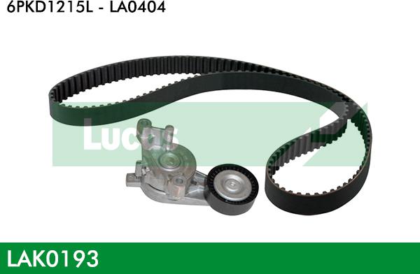 LUCAS LAK0193 - Kit Cinghie Poly-V autozon.pro