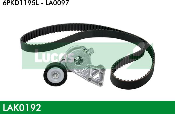 LUCAS LAK0192 - Kit Cinghie Poly-V autozon.pro