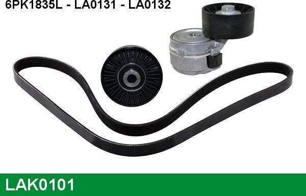 LUCAS LAK0101 - Kit Cinghie Poly-V autozon.pro