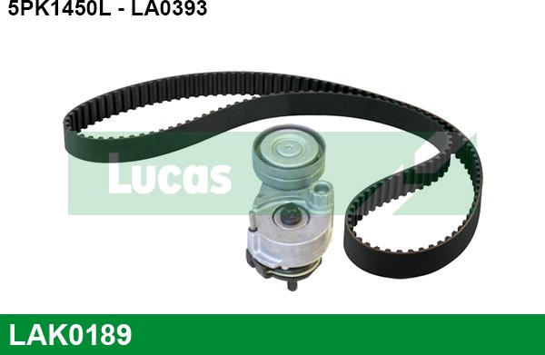 LUCAS LAK0189 - Kit Cinghie Poly-V autozon.pro