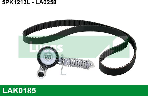 LUCAS LAK0185 - Kit Cinghie Poly-V autozon.pro