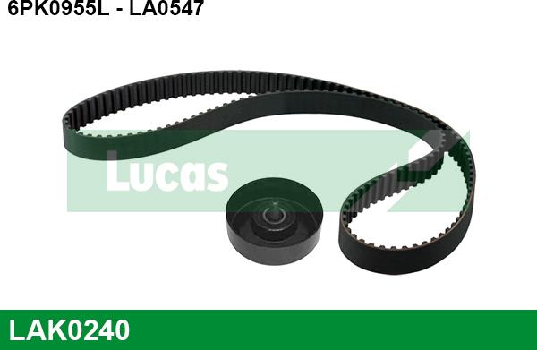 LUCAS LAK0240 - Kit Cinghie Poly-V autozon.pro