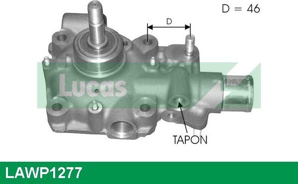 LUCAS LAWP1277 - Pompa acqua autozon.pro