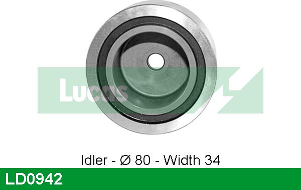 LUCAS LD0942 - Rullo tenditore, Cinghia dentata autozon.pro