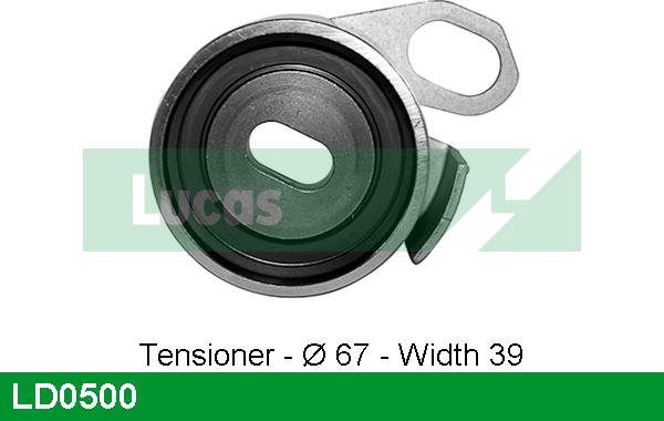 LUCAS LD0500 - Rullo tenditore, Cinghia dentata autozon.pro