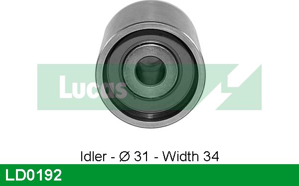 LUCAS LD0192 - Rullo tenditore, Cinghia dentata autozon.pro